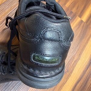 Rockport Black Leather Walking Shoes